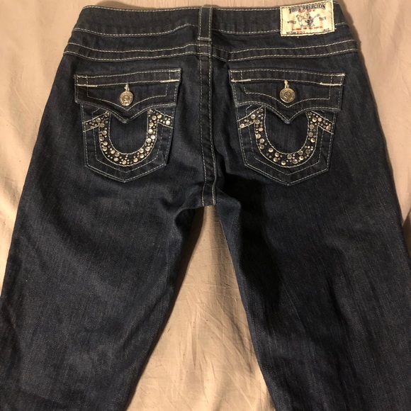 True Religion Rhinestone Boot Cut - Picture 3 of 5